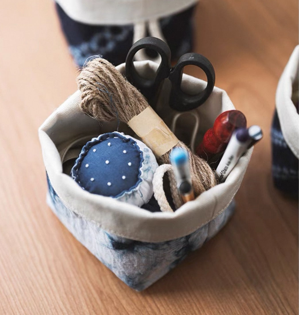 Desktop Fabric Handmade StorageBasket