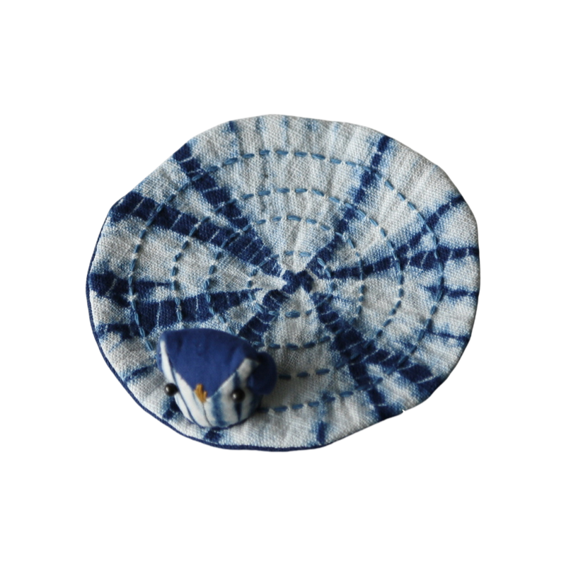 Handmade Fabric Stereo Embroidered Owl Coasters