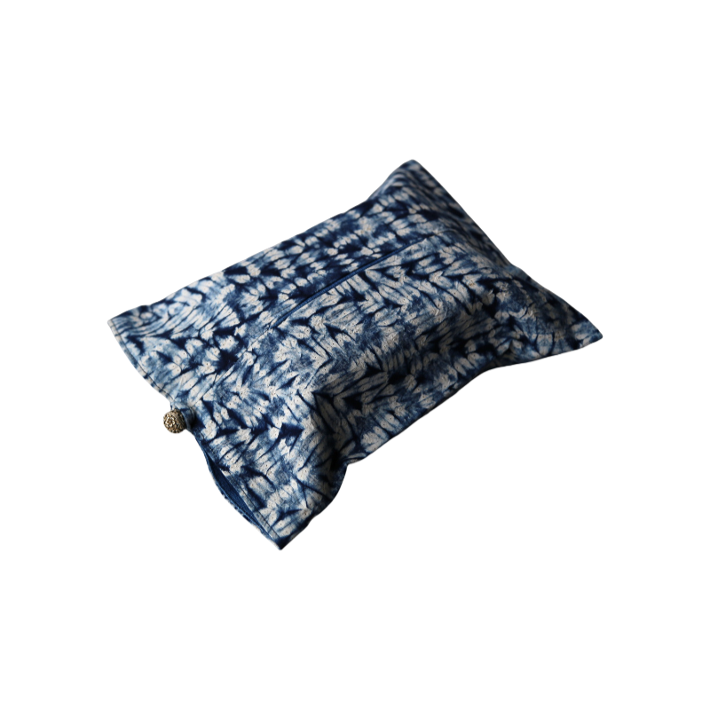 Handmade tie-dye paper tissue pack for toilet paper