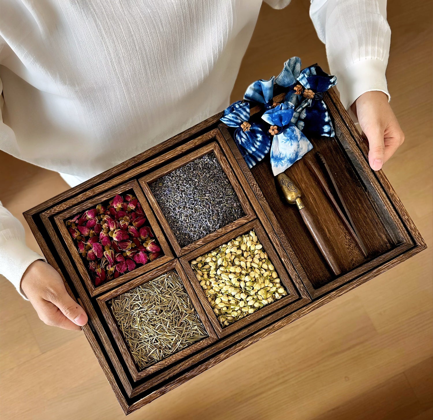Handmade Zaju (tie-dye) herbal sachets
