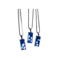 Handmade tie-dye short-style pendant with plum blossom pattern