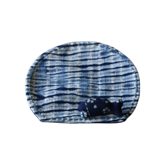 
Handmade Fabric Stereo Embroidered Whale Coasters