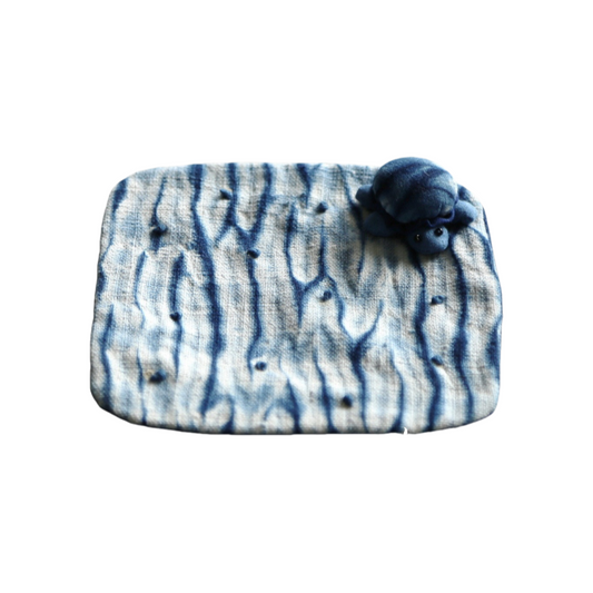 Handmade Fabric Stereo Embroidery Square Sea Turtle Coasters