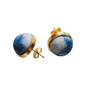 Handmade tie-dye minimalist earrings