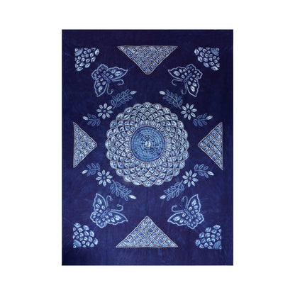 Handmade tie-dye butterfly Chinese style tablecloth