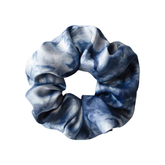 Handmade tie-dye silk hair bands