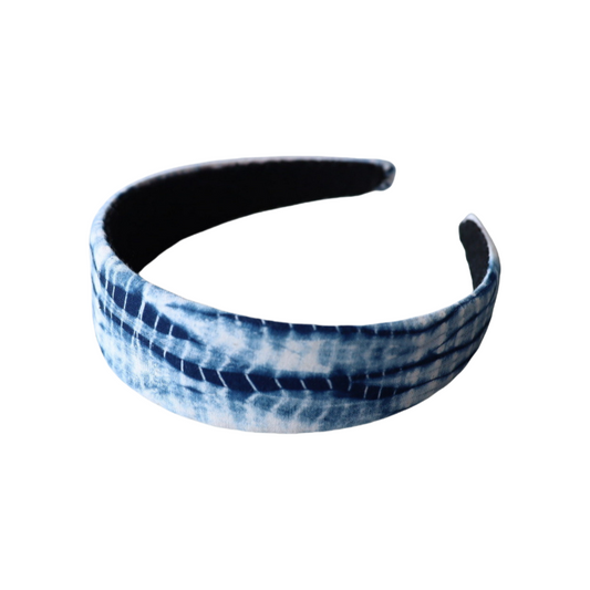 Handmade tie-dye braided hair band